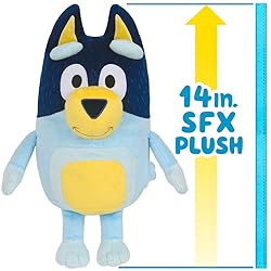 Bluey Talking Bandit (Dad) 14" Talking Plush Bandit