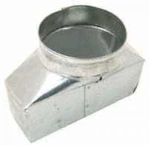 12x4x6 110r 12 X 4 X 6 Galv Register Boot Straight