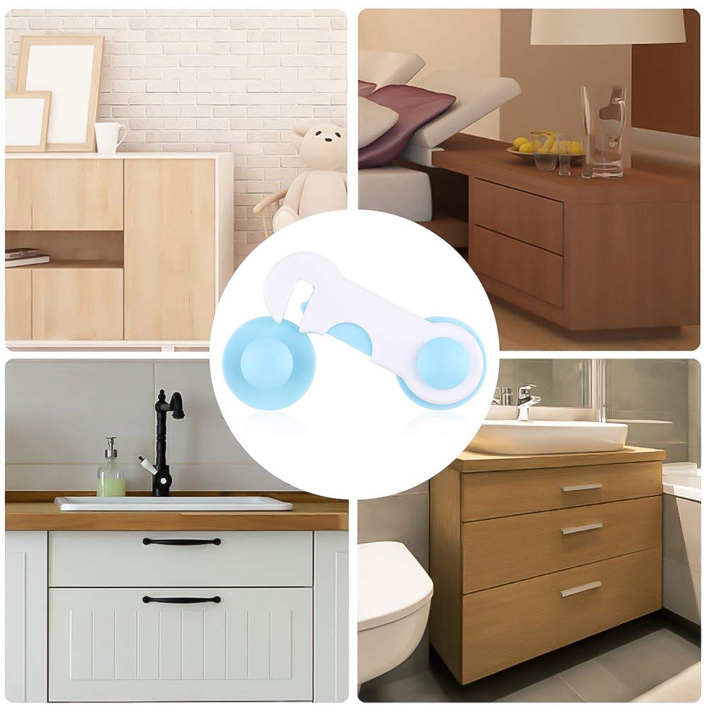 Tiroir Unho Serrure De Securite Bebe 1pcs Pour Porte Armoire Frigo Ou Placard Bloque Porte Verrou Avec Adhesifs 3m Fort Sans Percage Un Protection Pour Vos Enfants Ou Bebes Bloque Placards Et Loquets