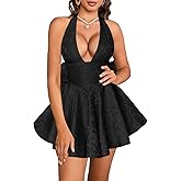 JOLISSLAN Womens Elegant Off-Shoulder Mini Dress Satin Tube Dresses Prom Dress for Wedding Cocktail Evening Formal Gown