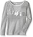Crazy 8 Girls' Big Striped Graphic Tee