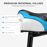 YOUNGDO Bike Seat Comfortable Wide Road Saddle Gel Saddle Breathable view 4