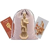VEXYLOREN St Joseph Statue for Selling House Kit with Instruction Cards and Burial Bag (Beige)