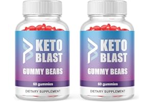 ARK LABS Keto Blast Gummies Keto Blast Gummy Bears Keto Blast ACV Gummie Bears (2 Pack)