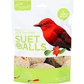 Pacific Bird &amp; Supply Co. Insect + Hot Pepper Suet Balls, 6pk