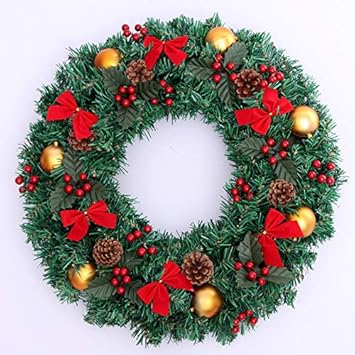 Amazon Com Zkkaw 19 6 Inch Christmas Wreath Berry Ball With