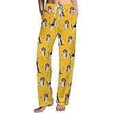 GNEW Funny Dog Pajama Pants – Cozy Dog Print Sleepwear, Unisex Lounge Pants Gift for Pet Lovers