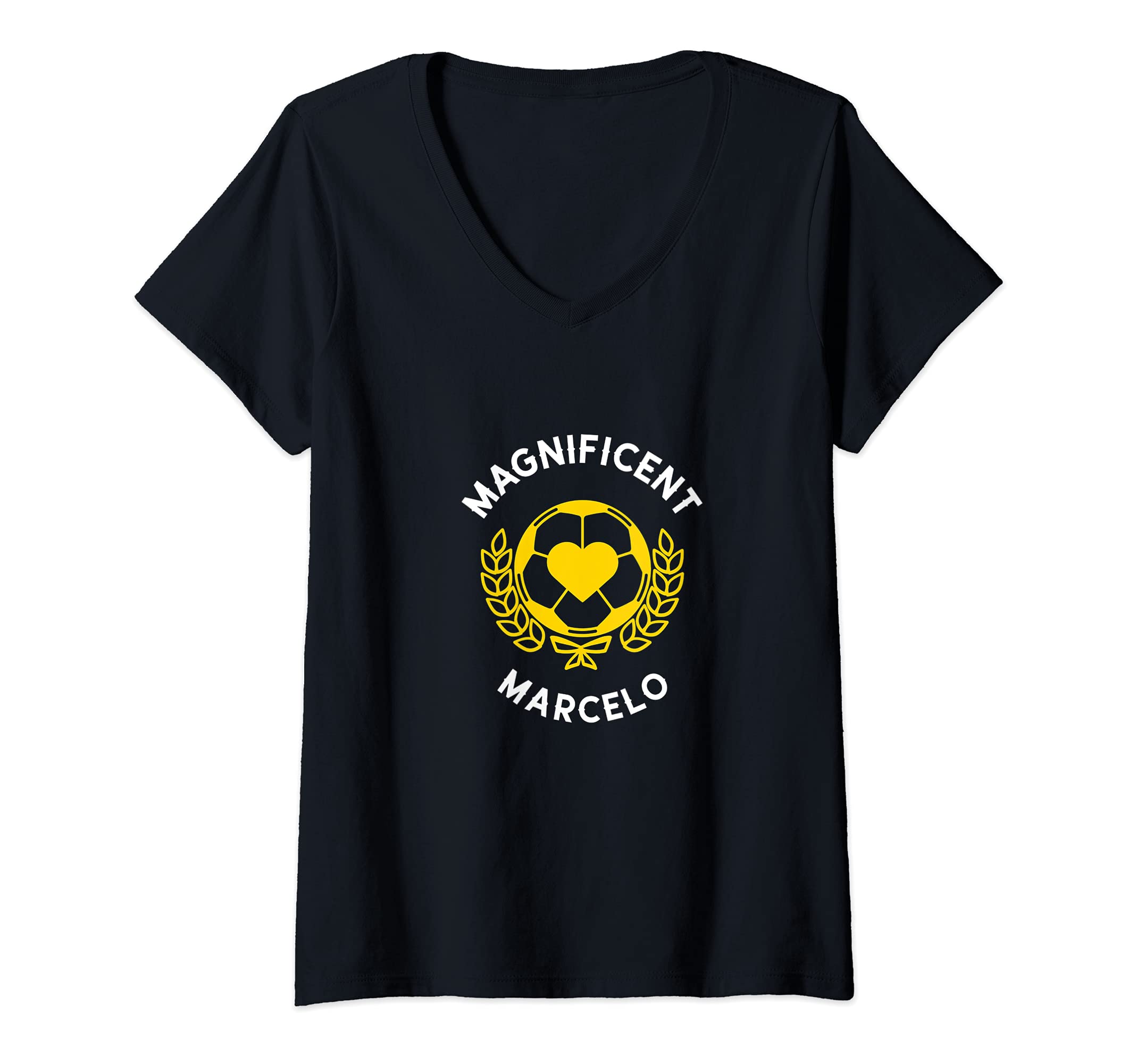 Womens Magnificent Marcelo Leeds V-Neck T-Shirt