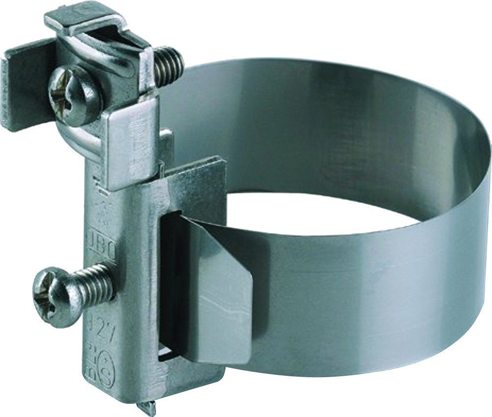 OBO Bettermann 927/1 Band Grounding Clamp 5057515 (Pack of 5) Silver 204341