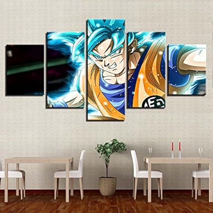 Pinturas en lienzo arte de pared impresiones HD 5 piezas dibujos