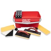 QLT By MARSHALLTOWN Grout System, Flooring, Tiling, DuraSoft Handle, DGS91 | 6 Gallon Wash Bucket, DuraSoft Sponge Floats, Scrub Pads for Tile Grout, Tile Tools, DGS91