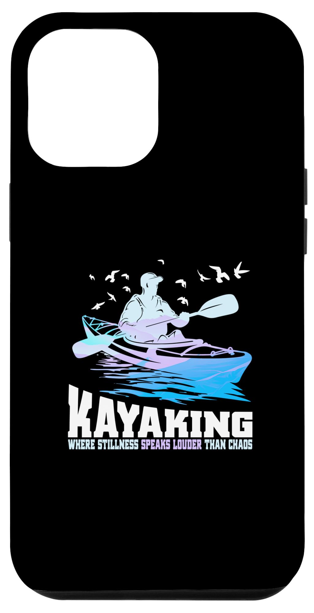 iPhone 14 Pro Max Kayaking where stillness speaks louder than Chaos Case