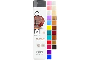 Celeb Luxury Colorwash Color Depositing Shampoo - Color Refresher, Vegan Hair Dye, Bondfix Bond Rebuilder, Viral and Gem Lites