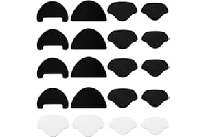 20pcs Shoe Hole Repair Patches & Shoe Protectors，Strong Self-Adhesive Shoe Repair Patches Kit，Premium Skin-Friendly Fabric, F