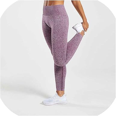 dark purple yoga pants