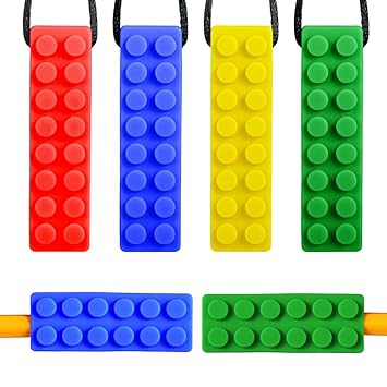 Sensory Chew Necklace For Boys And Girls 2 Different Hardness Chewy Necklace And Chewable Pencil Toppers For Kids With Autism Adhd Spd Oral Motor #toys #for #teenager #with #autism Sensory Chew Necklace For Boys And Girls 2 Different Hardness Chewy Necklace And Chewable Pencil Toppers For Kids With Autism Adhd Spd Oral Motor