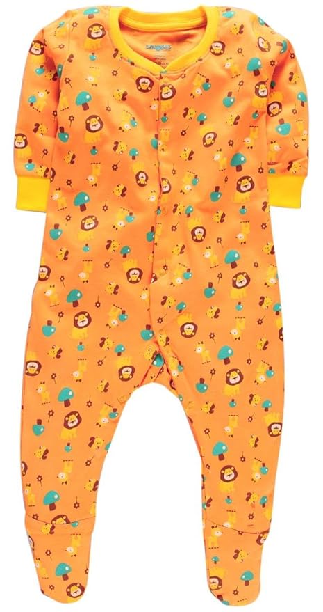 orange sleepsuit