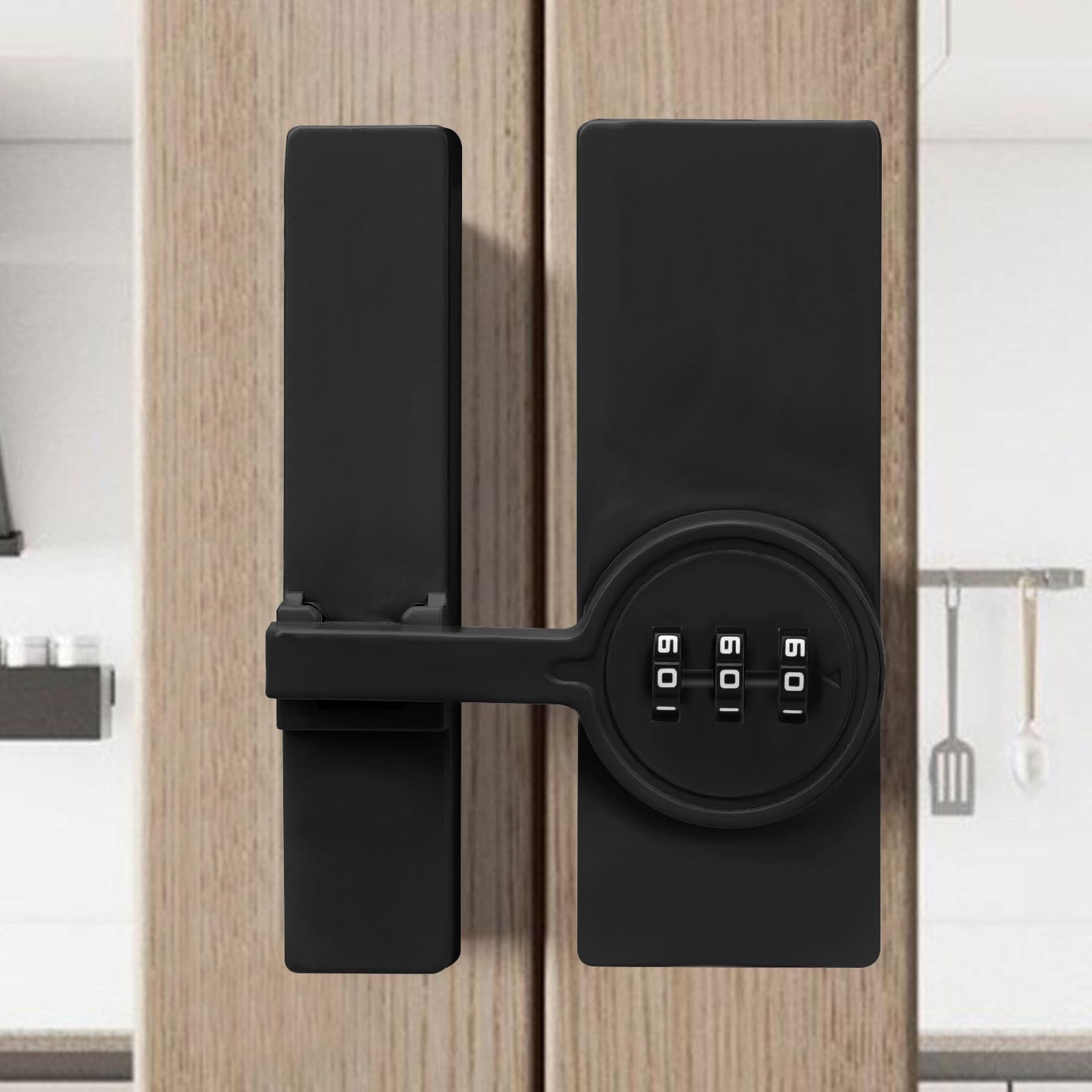 Garden Gate Lock with Code, Mechanical Deadbolt Combination, Security Smart Door Locks for Front Door/Entry/Wooden Gates