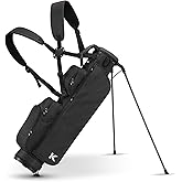 KVV Lightweight Pitch and Putt Golf Bag with Stand, Adjustable Dual Straps, Golf Stand Bag for Extra Storage in a Smaller Size