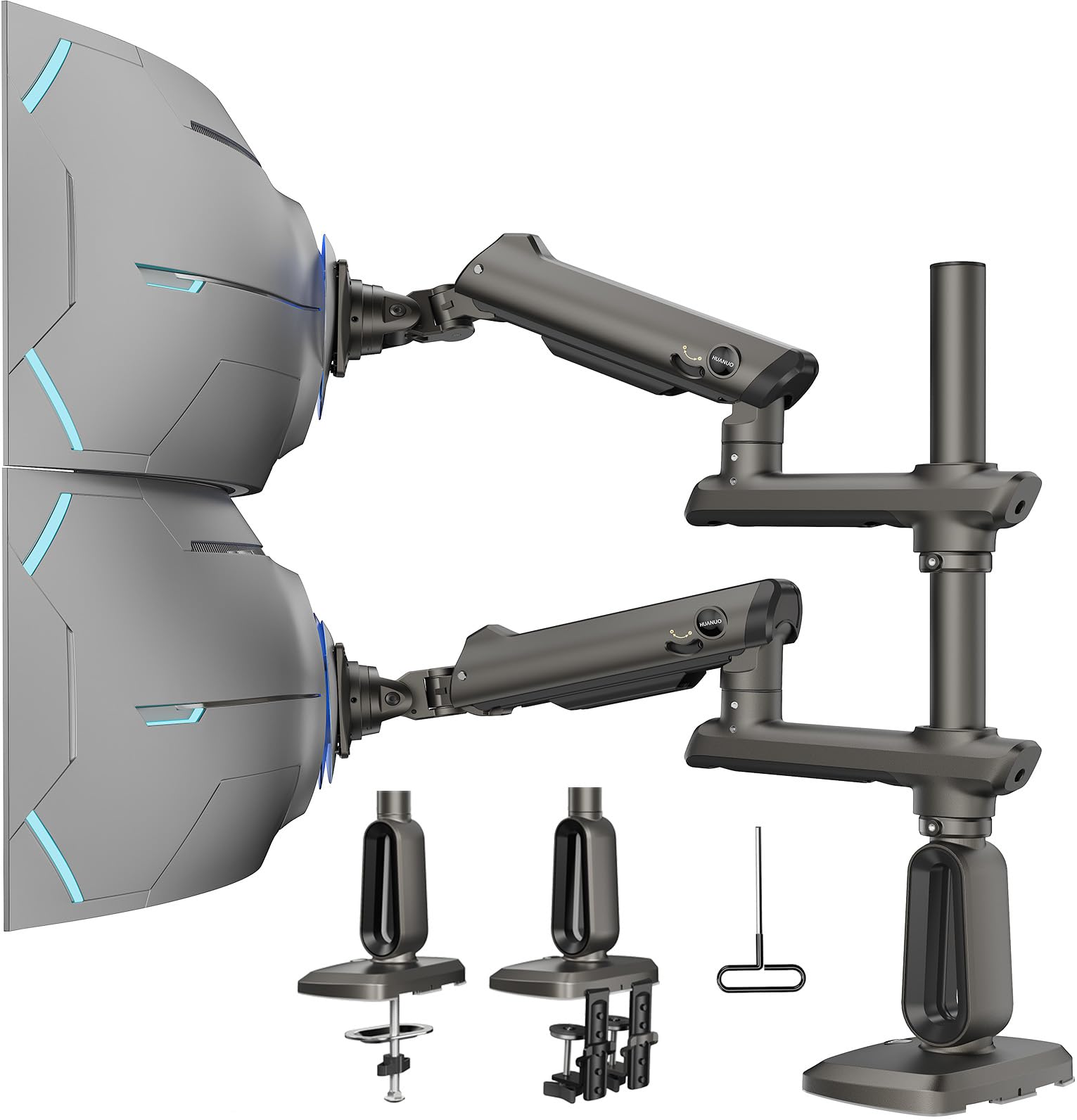 HUANUO Dual Monitor Arm for 13-49