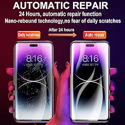 Negugew 2 Pack Screen Protector For iPhone 16 Pro