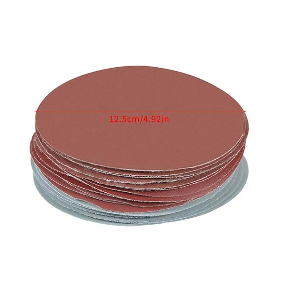 Sanding Discs, Hole Hook, Sandpaper, Aluminum Oxide Durable Loop
