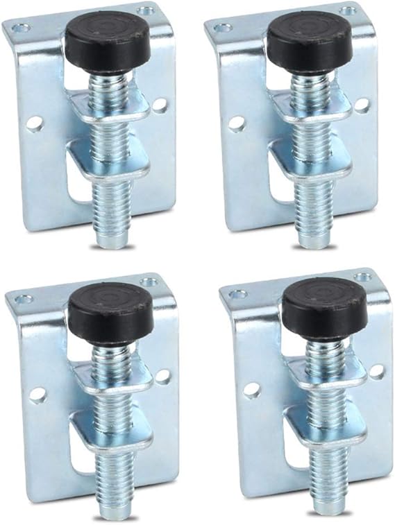 JFFFFWI Pies de Muebles de Metal, Patas de Soporte de Cuerpo de