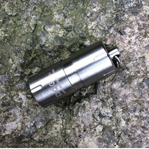 DQG Hobi 10180 CREE XP-G2 R5 NW Titanium/SS/Brass LED Flashlight by DQG Hobi