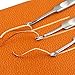 Caydo 3 Pieces Working Hand Leather Edge Skiving DIY Craft Tool Keen Edge Beveler Wholesal