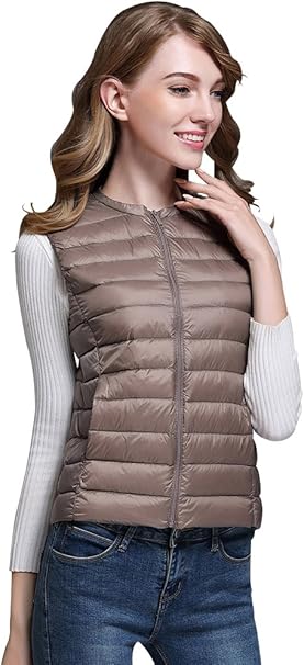 Amazon Worthit ダウン ベスト レディース ライト インナーダウン ベスト 登山 軽量 防寒 防風 暖かい 秋冬春 ダウンベスト Wi16 ベスト 通販