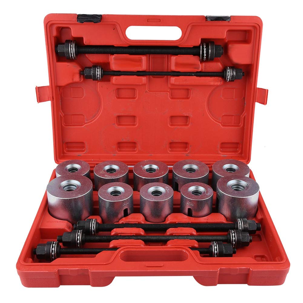 Buy Bearing Extraction Insertion Tools Set, 27Pcs Press Pull Sleeve Kit Bush Bearing Removal