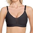 Gailife Mesh Bras for Women No Underwire Wireless Comfort Lift Push Up Bralettes for Women with Support and Bra Extender