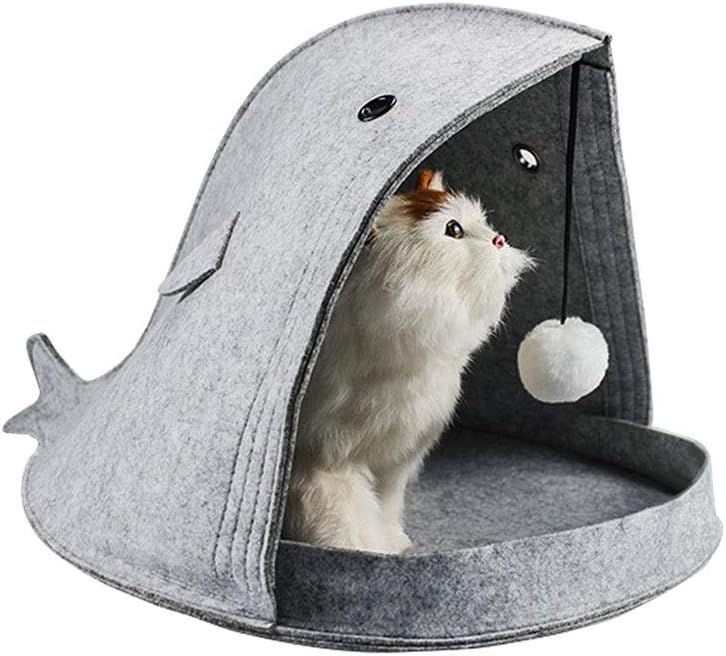 whale cat bed