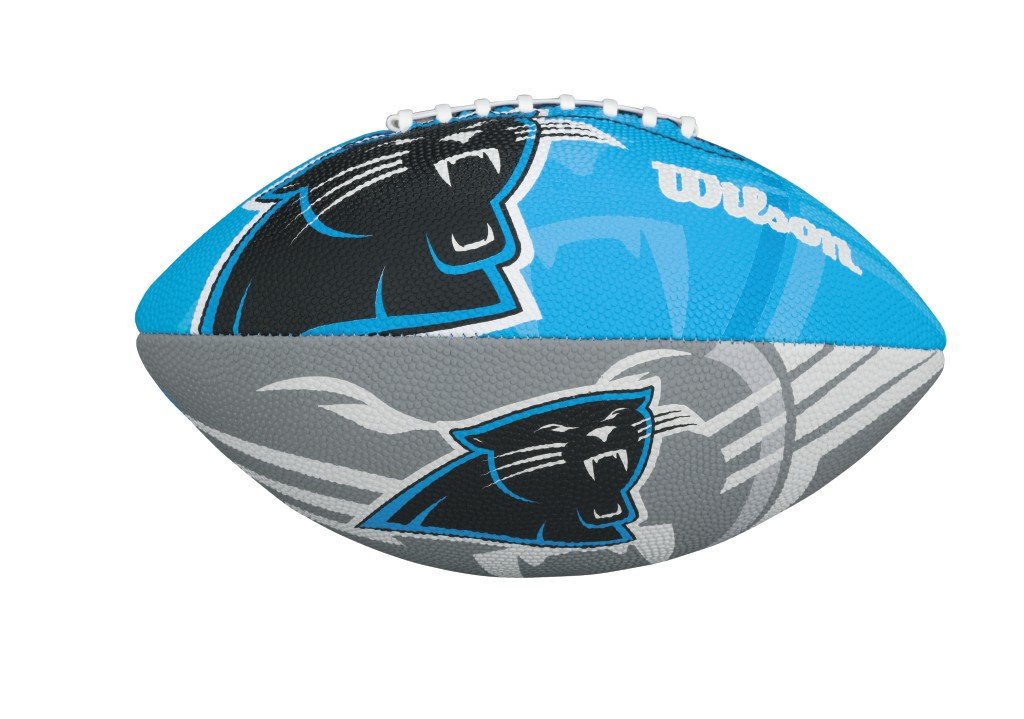 Wilson NFL Junior Team Logo Football Carolina Panthers