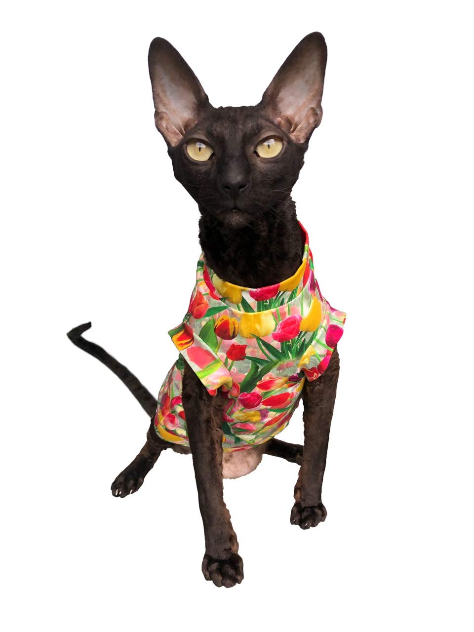 Kotomoda Cat's T-shirt TULIPS(S)