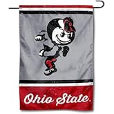 Ohio State Buckeyes Vintage Retro Throwback Garden Flag