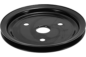REPAIROCK Crankshaft Pulley for Chevy SBC Small Block 262 265 267 283 302 305 307 327 350 400 Single Groove SWP Short Water P
