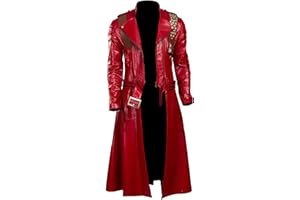 FASHION HYPED DMC Devil May Cry 5 Dante Cosplay Costume Red Coat
