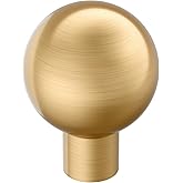 Amerock Coble 1-1/8 inch (29mm) Diameter Champagne Bronze Cabinet Knob, BP37660CZ