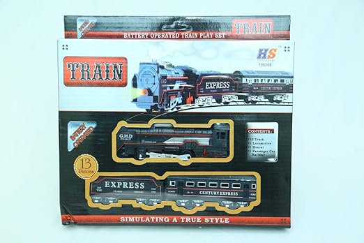Battery Operated Express Train Set for Kids (3 Years)