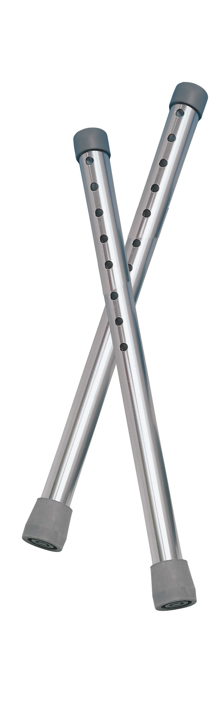 Photo 1 of Drive Medical Deluxe Extended Height 5" Walker Wheels and Legs Combo Pack, Gray, 5"