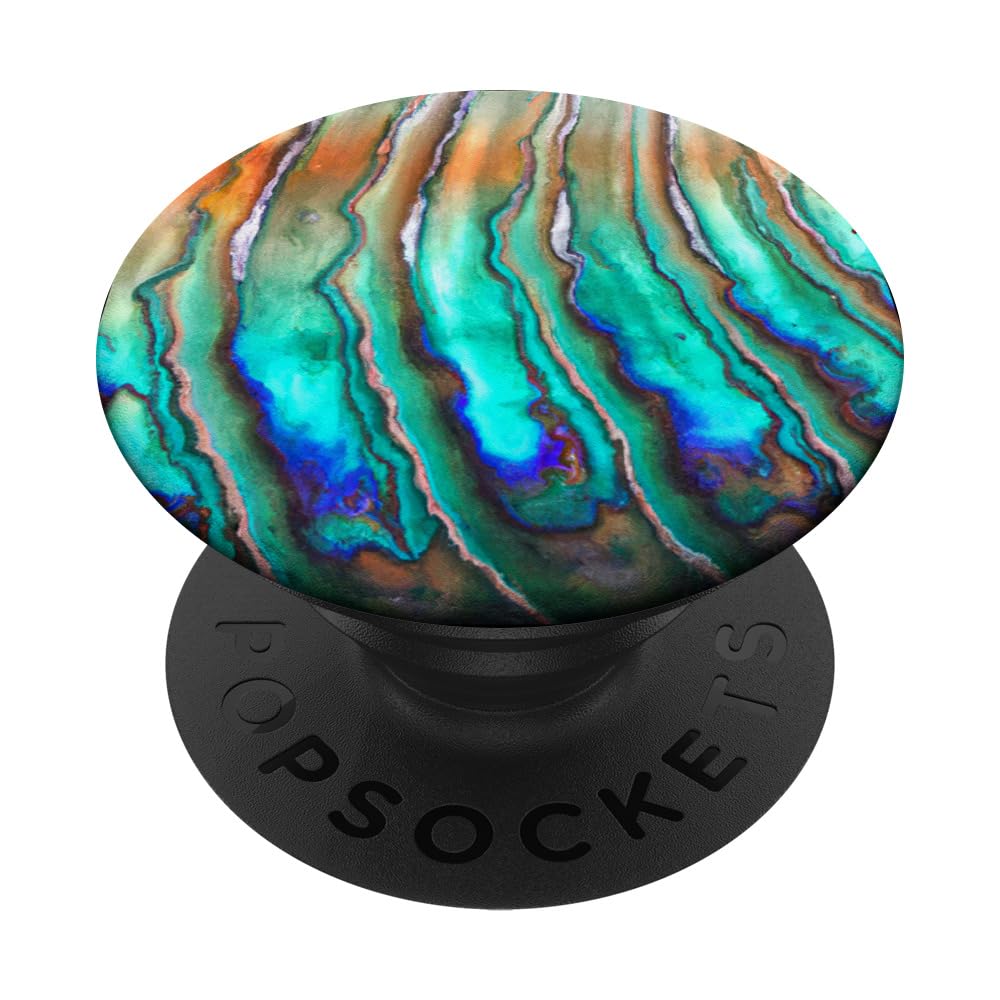 Abalone Shell Pattern PopSockets Swappable PopGrip
