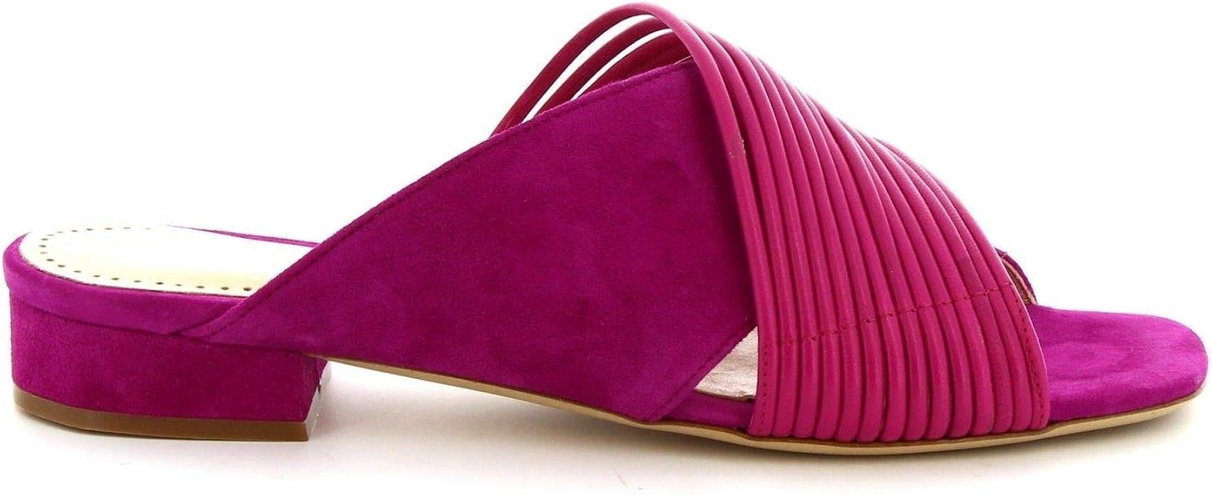 LEONARDO SHOES Luxury Fashion Womens G12FUXIA