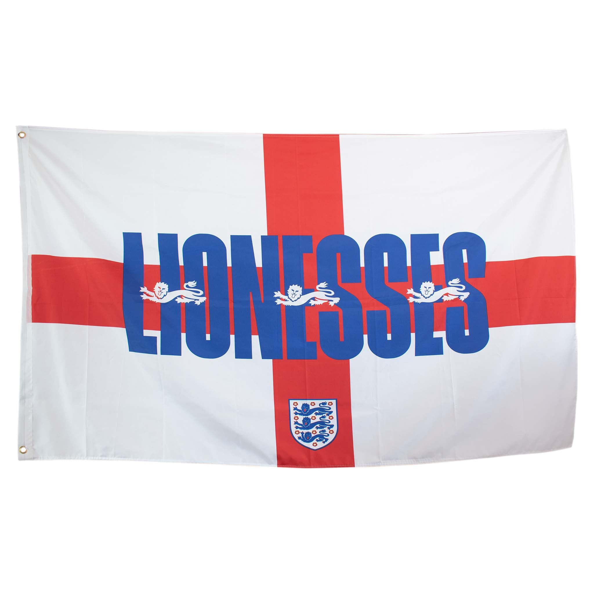 Hy-Pro Officially Licensed England FA Lionesses Flag 5' x 3' Womens Euro 2025