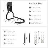 Housolution Bike Wall Mount 2 Pack Heavy Duty Steel Bicycle Hanger Rack view 6