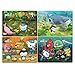 Octonauts 4 in a Box Puzzles (HandBag Case Puzzle) - 15, 24, 30, 42 Pcs