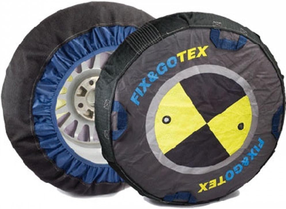 FIX & GO TEX FIXGOTEX-A Textile Snow Chain, Set of 2