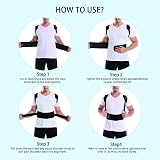Cotill Posture Corrector Back Brace with Lumbar Support M Size Neoprene view 4