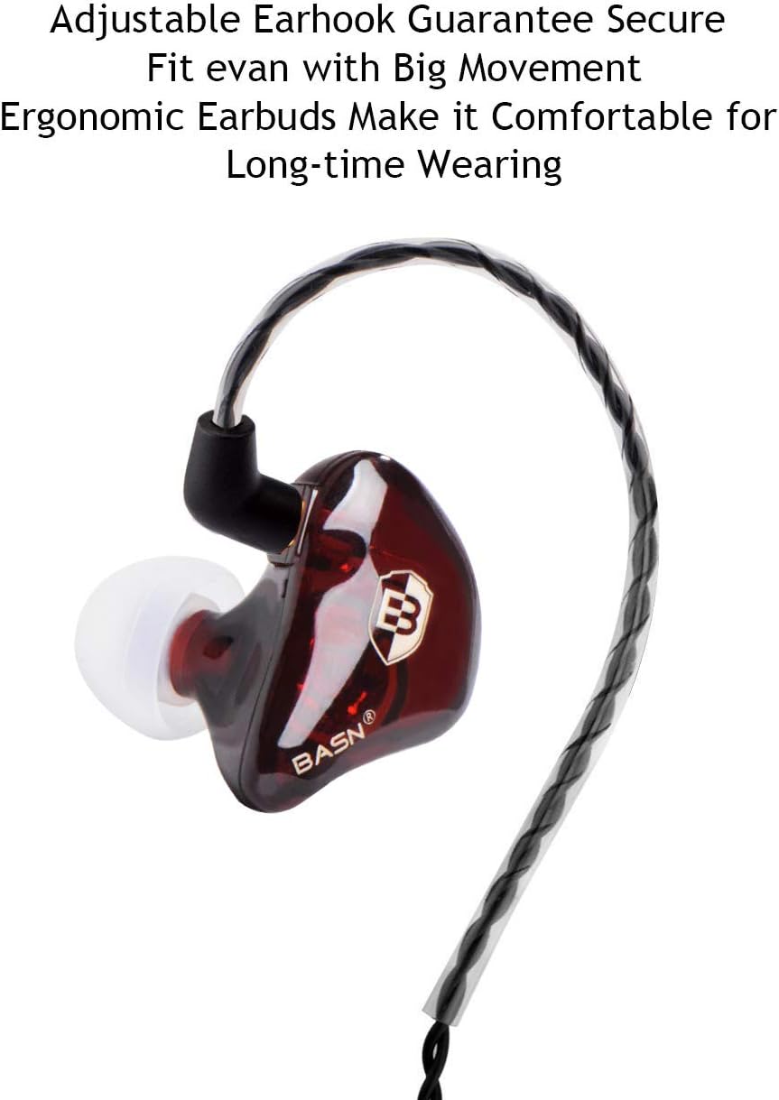 BASN Bsinger Pro in Ear Monitor Headphone Universal Fit