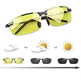 YIMI Men Women Photochromic Polarized Sport Sunglasses Cycling Fishing Driving Glasses UV400 Protection Anti Glare Eyeglasses